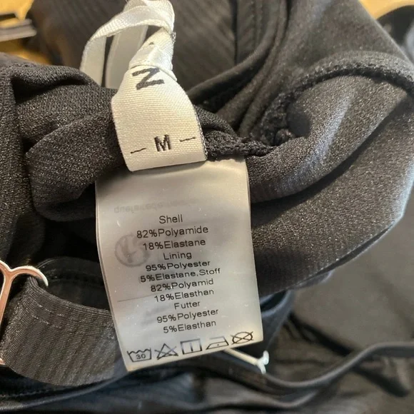 GRACE KARIN Swim Dress One Piece Swimsuit Women Tummy Control Tie Knot NWT M - Picture 8 of 8